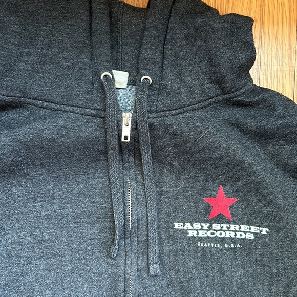 COPY - Easy Street Records Zip up Hoodie - Picture 2 of 3
